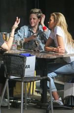 KRISTEN STEWART and STELLA MAXWELL Out in New York 06/11/2019