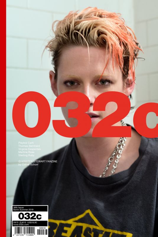 KRISTEN STEWART in 032c Magazine, Summer 2019