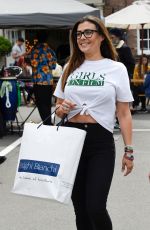 KYM MARSH and EMILY CUNLIFE Leaves Arighi Bianchi at Macclesfield in Cheshire 06/23/2019