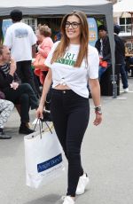 KYM MARSH and EMILY CUNLIFE Leaves Arighi Bianchi at Macclesfield in Cheshire 06/23/2019