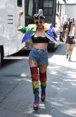 LADY GAGA Arrives at World Pride Day Event in New York 06/29/2019