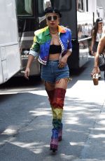 LADY GAGA Arrives at World Pride Day Event in New York 06/29/2019