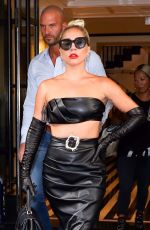 LADY GAGA Leaves Mark Hotel in New York 06/24/2019