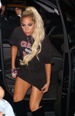 LADY GAGA Leqaves Apollo Theater Performance in New York 06/24/2019