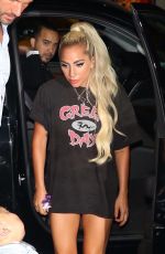 LADY GAGA Leqaves Apollo Theater Performance in New York 06/24/2019
