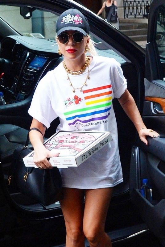 LADY GAGA Out in New York 06/28/2019