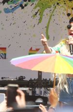LADY GAGA Performs at Stonewall Day and World Pride in New York 06/28/2019