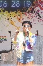 LADY GAGA Performs at Stonewall Day and World Pride in New York 06/28/2019