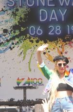 LADY GAGA Performs at Stonewall Day and World Pride in New York 06/28/2019