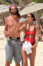 LAIS RIBEIRO in Bikini at a Beach in Tulum 06/01/2019