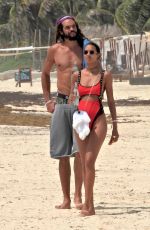 LAIS RIBEIRO in Bikini at a Beach in Tulum 06/01/2019