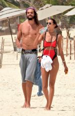LAIS RIBEIRO in Bikini at a Beach in Tulum 06/01/2019