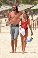 LAIS RIBEIRO in Bikini at a Beach in Tulum 06/01/2019
