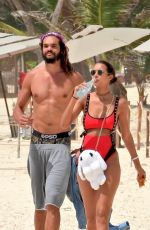 LAIS RIBEIRO in Bikini at a Beach in Tulum 06/01/2019