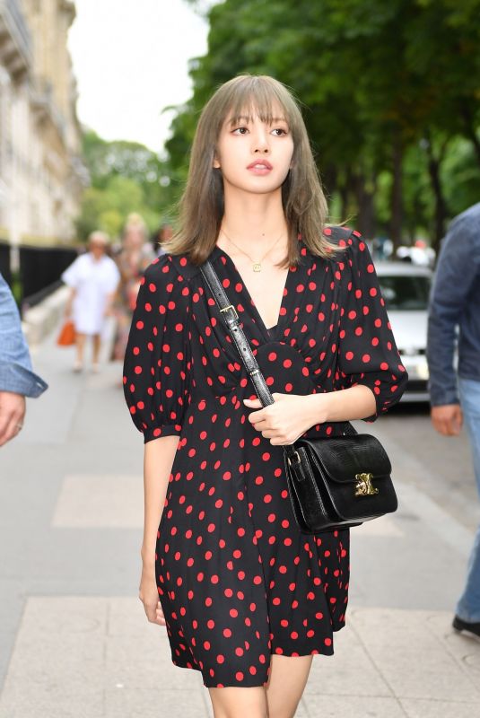 LALISA MANOBAN aka LISA from Blackpink Out in Paris 06/22/2019