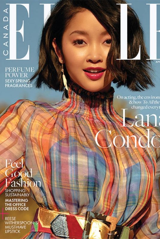 LANA CONDOR in Elle Magazine, Canada April 2019