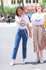 LARSEN THOMPSON and CAMILA COELHO at Photoshoot for Michael Kors in New York 06/11/2019