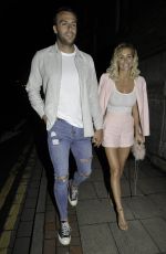LAURA ANDERSON at Menagerie Bar and Restaurant in Manchester 06/10/2019