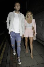 LAURA ANDERSON at Menagerie Bar and Restaurant in Manchester 06/10/2019