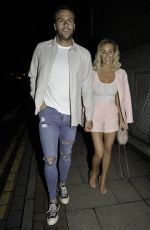 LAURA ANDERSON at Menagerie Bar and Restaurant in Manchester 06/10/2019