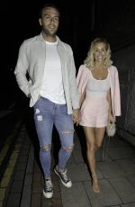 LAURA ANDERSON at Menagerie Bar and Restaurant in Manchester 06/10/2019