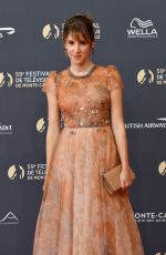 LEA FRANCOIS at 59th Monte Carlo TV Festival Opening 06/14/2019