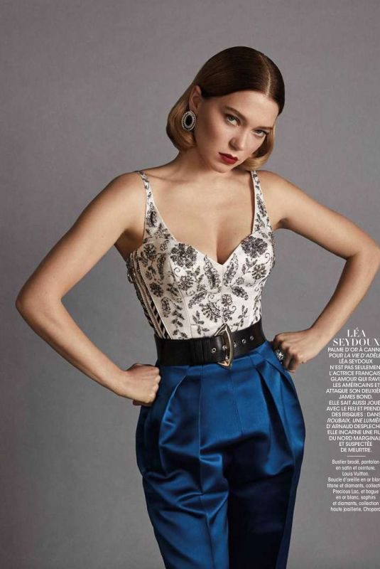 LEA SEYDOUX in Madame Figaro Magazine, June 2019