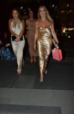 LEANNE BROWN Leaves Hilton Hotel in Manchester 06/29/2019