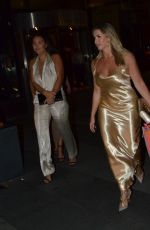 LEANNE BROWN Leaves Hilton Hotel in Manchester 06/29/2019