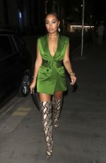 LEIGH-ANNE PINNOCK Arrives at Jamie McFarland