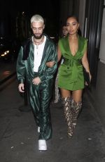 LEIGH-ANNE PINNOCK Arrives at Jamie McFarland