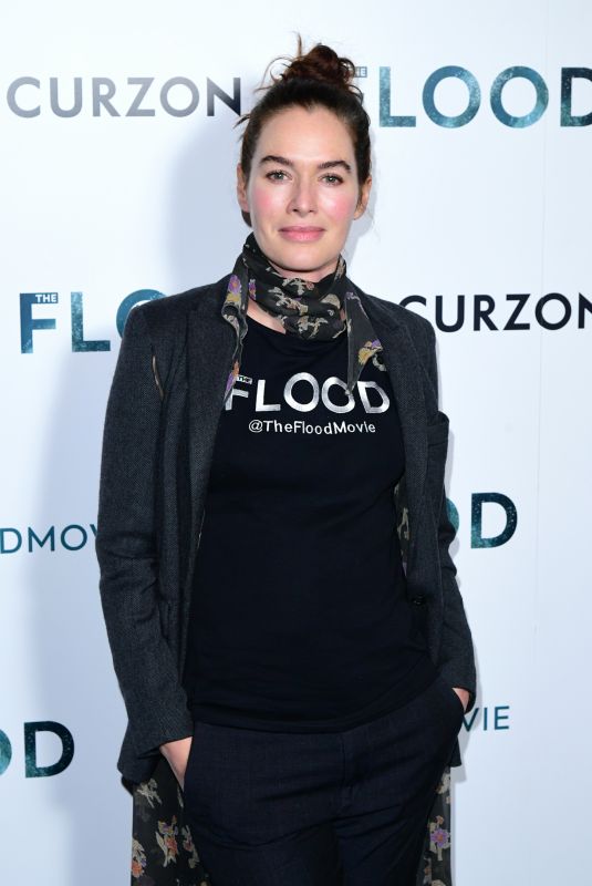 LENA HEADEY at The Flood Special Screening in London 06/14/2019