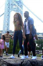 LESLIE GRACE on the Set of In the Heights in New York 06/06/2019