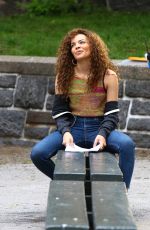 LESLIE GRACE on the Set of In the Heights in New York 06/06/2019