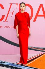 LILY ALDRIDGE at CFDA Fashion Awards in New York 06/03/2019