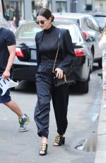 LILY ALDRIDGE Out for Lunch at Sant Ambroeus in New York 06/03/2019