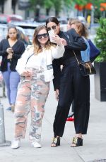 LILY ALDRIDGE Out for Lunch at Sant Ambroeus in New York 06/03/2019