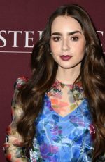 LILY COLLINS at Les Miserables Photocall in Los Angeles 06/08/2019