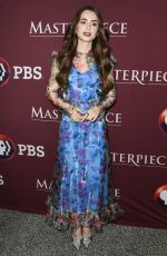 LILY COLLINS at Les Miserables Photocall in Los Angeles 06/08/2019