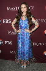 LILY COLLINS at Les Miserables Photocall in Los Angeles 06/08/2019