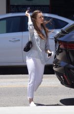 LILY COLLINS Out in Beverly Hills 06/11/2019