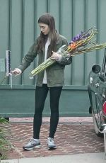 LILY COLLINS Out in Los Angeles 06/05/2019