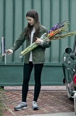 LILY COLLINS Out in Los Angeles 06/05/2019