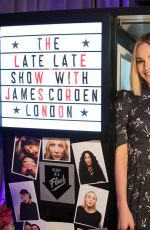 LILY JAMES and MILLE BOBBY BROWN at Late Late Show with James Corden 06/18/2019