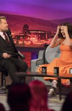LILY JAMES at Late Late Show with James Corden 06/18/2019