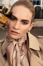LILY JAMES for My Burberry Summer 2019 Campaign