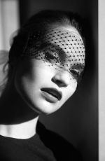 LILY JAMES in Madame Figaro Magazine, China February 2019