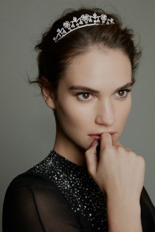 LILY JAMES in Madame Figaro Magazine, China February 2019