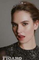 LILY JAMES in Madame Figaro Magazine, China February 2019