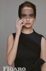 LILY JAMES in Madame Figaro Magazine, China February 2019